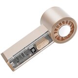 INF Prosojen ročni ventilator, 100-stopenjski zaslon, LED, 2000mAh Pink, (5000286520) | Shoptok.si