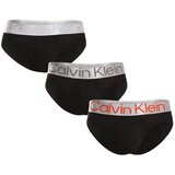 Calvin Klein 3PACK men's briefs black