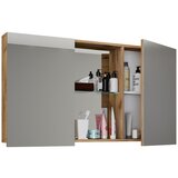 MID.YOU Omara Z Ogledalom Budasi, Hrast | Shoptok.si