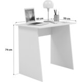 MID.YOU pisalna miza masola mini, bela | Shoptok.si