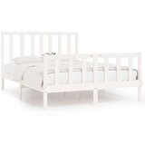  Za krevet od masivnog drva bijeli 140 x 190 cm | shoptok.hr