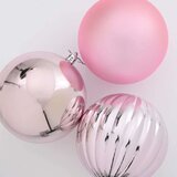  Set Božićnih Ukrasnih Kuglica 4 pcs Ružičasta | shoptok.hr
