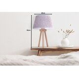  Duolla - Stona lampa BOUCLE 1xE27/15W/230V Ø 28 cm siva/drvo | Eponuda.com