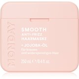 MONDAY Smooth maska za lase za glajenje in obnovo poškodovanih las 250 ml | Shoptok.si