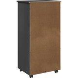  Mobilni ormar Siva 53 x 39 x 103 cm Čvrsto borovo drvo | shoptok.hr