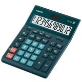 Casio namizni kalkulator GR-12C z dvojnim napajanjem 155x210mm temno zelen | Shoptok.si