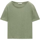 Pull&Bear Majica večbarvno zelena