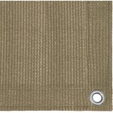 Balkonski zastor smeđe-sivi 120 x 500 cm HDPE | Eponuda.com