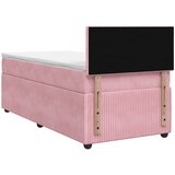  Boxspring krevet s madracem Ružičasta 80 x 200 cm Baršun | shoptok.hr