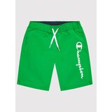 Champion Kopalne hlače Embroidered Script Logo 306107 Zelena Regular Fit | Shoptok.si