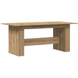  Blagovaonski stol Artisan hrast 180x90x76 cm izrađeno drvo Slike