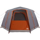  Kabinski šotor s streho Siva in oranžna 425 x 396 x 222 cm | Shoptok.si