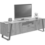 Landscape TV-ELEMENT črna, barve hrasta | Shoptok.si