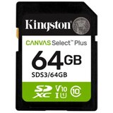 Kingston Micro SD Card 64B SDS3/64GB class 10 100MBs | ePonuda.com