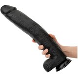 BUTTR Operation Dingo - velikanski realistični dildo - 43 cm (črna) | Shoptok.si