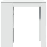  Barski stol s stalcima bijeli 102x50x103,5 cm konstruirano drvo | shoptok.hr