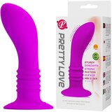  Vibrator Unisex, 12cm, Svetloroze Cene