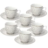  ŠALICE I TANJURIĆI SET 6/1 MADISON HABANA
