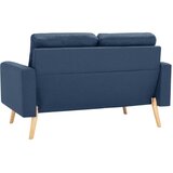 2-dijelni set sofa od tkanine plavi | Eponuda.com