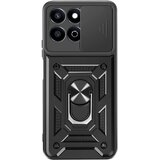 Oem Mayaxess, Ohišje za Honor 200 Smart Ring Support Drsni pokrov kamere, Črna, (5000215852) | Shoptok.si