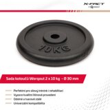 Worqout Weights Hantelscheiben EINZELN 10.0 x 2 pc - unisex | ePonuda.com