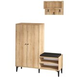 Hanah home Ormarić za cipele 120x137x35cm Hrast | Eponuda.ba