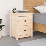 vidaXL noćni ormarić 50 x 35 x 61,5 cm od masivne borovine Cijene