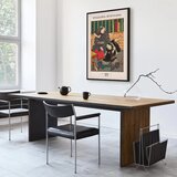  Slika - Woodcut (1 Part) Vertical 60x90 U crnom drvenom okviru | shoptok.hr