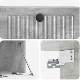 TV ormar za zid Zidne Betonska siva 59,5 x 41 x 30 cm | shoptok.hr