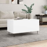  Stolić za kavu bijeli 90 x 44,5 x 45 cm od konstruiranog drva | Eponuda.com