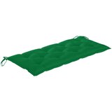  Sklopiva vrtna klupa s jastukom 118 cm od bambusa | shoptok.hr