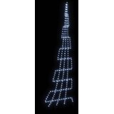  LED Božićno drvce s zemljanim klinovima Hladna bijela 511 cm | shoptok.hr