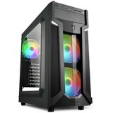 Sharkoon VG6-W RGB midiATX okno črno ohišje Cene