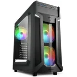 VG6-W RGB midiATX okno črno ohišje