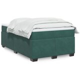  The Living Store Box spring postelja z vzmetnico temno zelen 120x190 cm žamet - Box Spring Postelja, (21490340) | Shoptok.si