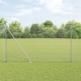 vidaXL Set stupova za ograde Set od 2 Pocinčani čelik 10 x 1.5 m | shoptok.hr