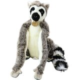 Plišani lemur za igru sa šapama na čičak 27cm | Shoptok.si