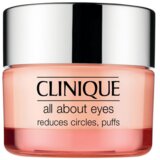 Clinique all about eyes krema za oči proti oteklinam in temnim kolobarjem 15 ml za ženske Cene