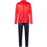 Hummel Športna trenirka temno modra / ognjeno rdeča / bela | Shoptok.si