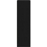 vidaXL Ormar s ladicom crni hrast 55,5x34x119,5 cm konstruirano drvo | shoptok.hr