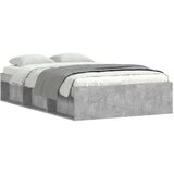  Posteljni okvir betonsko siv 120x200 cm | Shoptok.si