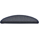  Prostirke za stepenice 15 kom 56x17x3 cm tamno sive i plave poluokrugle | shoptok.hr