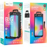 Hoco BS52 viseći zvučnik sa mikrofonom, bluetooth konekcija, fm, usb, aux, 2x10W, crni | Eponuda.ba