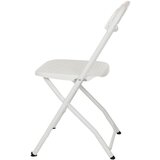 MID.YOU Zložljiv Stol Tudela Xxl Pro W, Bela | Shoptok.si