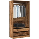 vidaXL Ormar boja staro drvo 100 x 50 x 200 cm od konstruiranog drva | shoptok.hr
