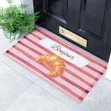 Artsy Doormats Predpražnik iz PVC-ja 40x70 cm Croissant Bonjour – | Shoptok.si