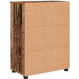 vidaXL Kupaonski ormar Staro drvo 60 x 35 x 80 cm Konstruirano drvo | shoptok.hr