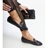 Gemre Black loafers with a decorative buckle Paddy | shoptok.hr