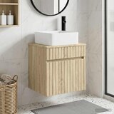  Umivaonik s policom za zid Hrast sonoma 49 x 41 x 63 cm | shoptok.hr