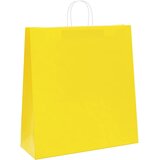  Papirnate vrećice 250 kom s ručkama žute 45x17x48 cm | shoptok.hr